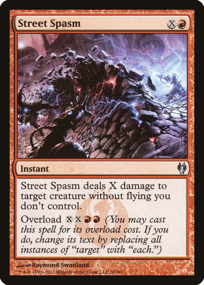Street Spasm (30) [Duel Decks: Izzet vs. Golgari] | Odin's Place