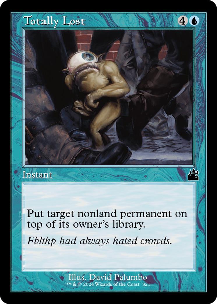 Totally Lost (Retro Frame) [Ravnica Remastered] | Odin's Place