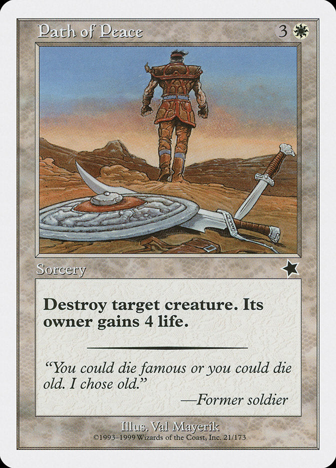 Path of Peace (21) [Starter 1999] | Odin's Place