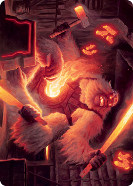 Kami of Industry Art Card [Kamigawa: Neon Dynasty Art Series] | Odin's Place