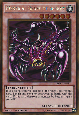 Mystical Beast of Serket [PGL2-EN032] Gold Rare | Odin's Place