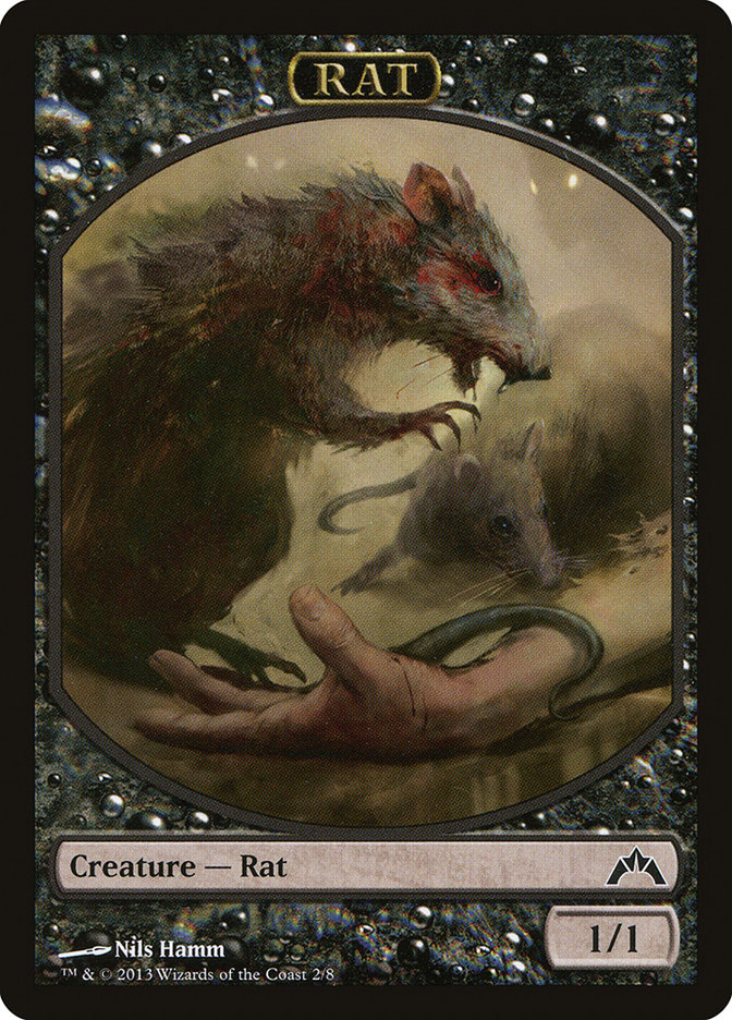Rat Token (2) [Gatecrash Tokens] | Odin's Place