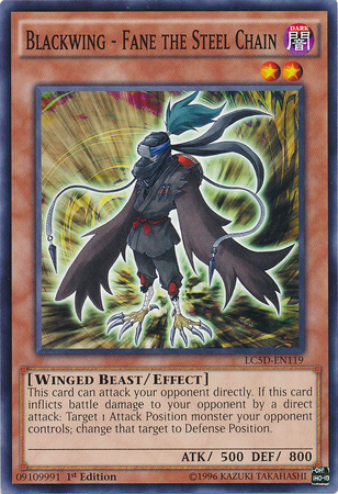 Blackwing - Fane the Steel Chain [LC5D-EN119] Common | Odin's Place