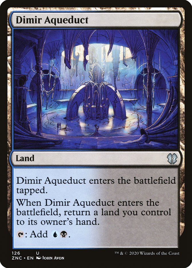 Dimir Aqueduct [Zendikar Rising Commander] | Odin's Place
