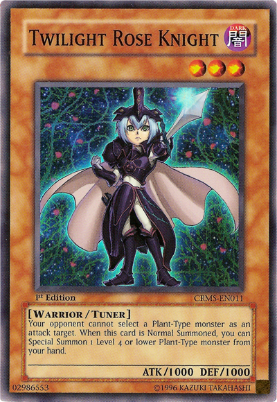 Twilight Rose Knight [CRMS-EN011] Super Rare | Odin's Place