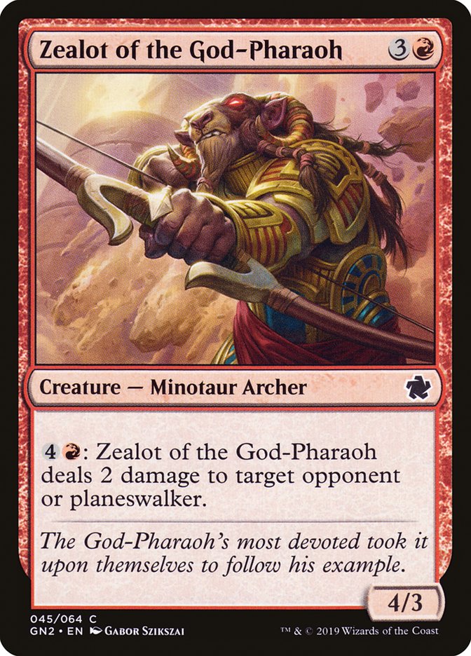 Zealot of the God-Pharaoh [Game Night 2019] | Odin's Place