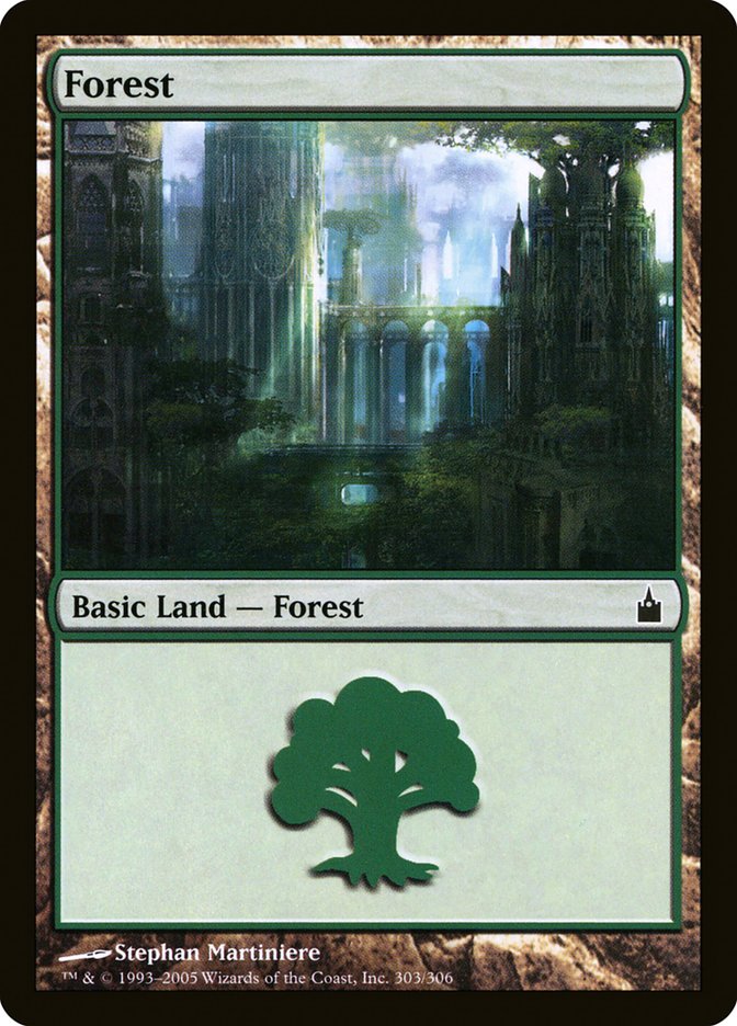Forest (303) [Ravnica: City of Guilds] | Odin's Place