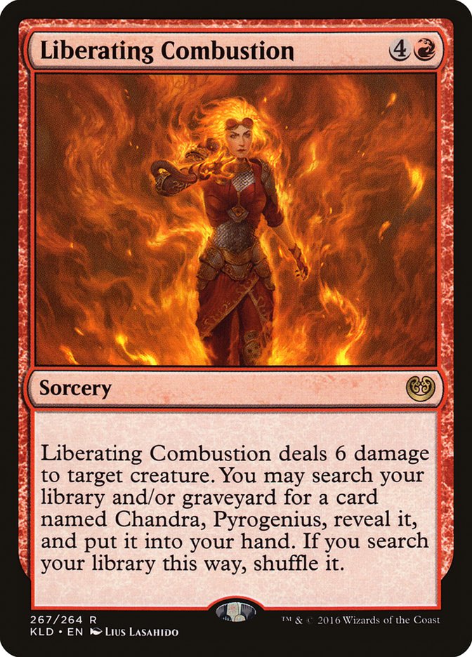 Liberating Combustion (267) [Kaladesh] | Odin's Place