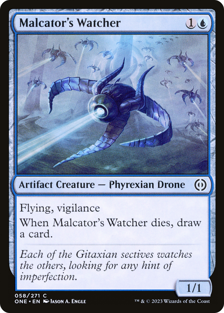 Malcator's Watcher [Phyrexia: All Will Be One] | Odin's Place