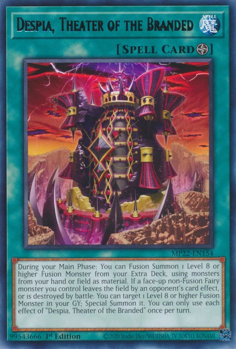 Despia, Theater of the Branded [MP22-EN154] Rare | Odin's Place