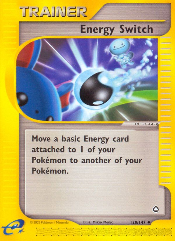 Energy Switch (120/147) [Aquapolis] | Odin's Place
