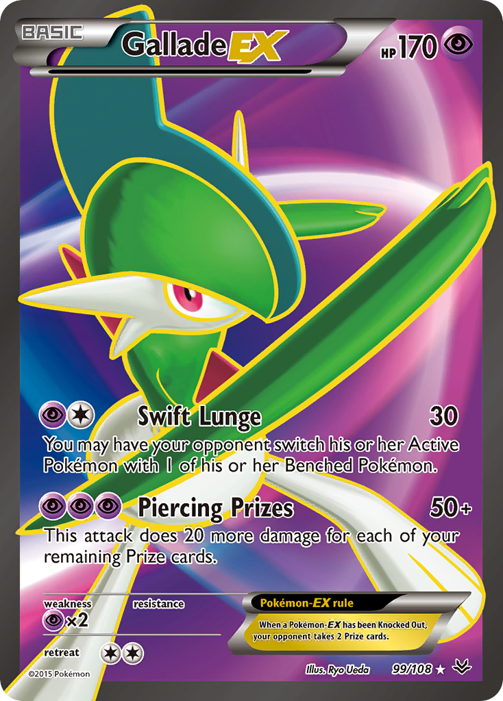 Gallade EX (99/108) [XY: Roaring Skies] | Odin's Place