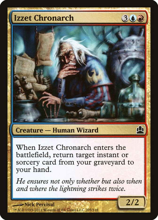 Izzet Chronarch (205) [Commander 2011] | Odin's Place