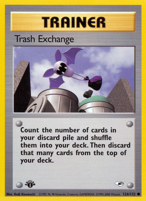 Trash Exchange (126/132) [Gym Heroes 1st Edition] | Odin's Place