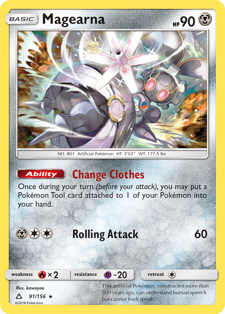 Magearna (91/156) [Sun & Moon: Ultra Prism] | Odin's Place