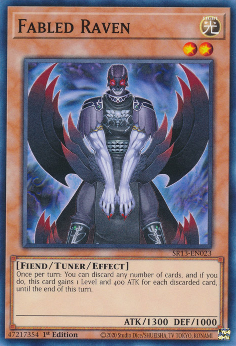 Fabled Raven [SR13-EN023] Common | Odin's Place