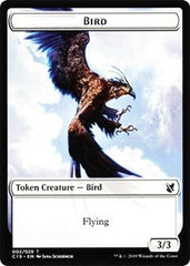 Bird (002) // Sculpture Double-Sided Token [Commander 2019 Tokens] | Odin's Place