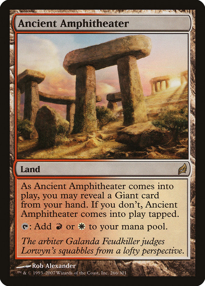 Ancient Amphitheater (266) [Lorwyn] | Odin's Place