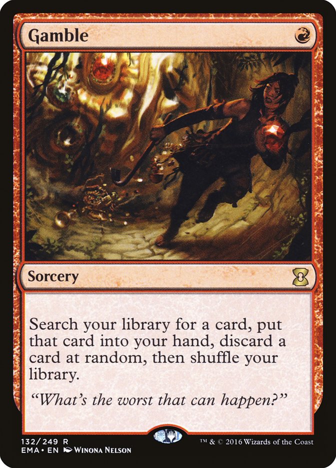 Gamble (132) [Eternal Masters] | Odin's Place