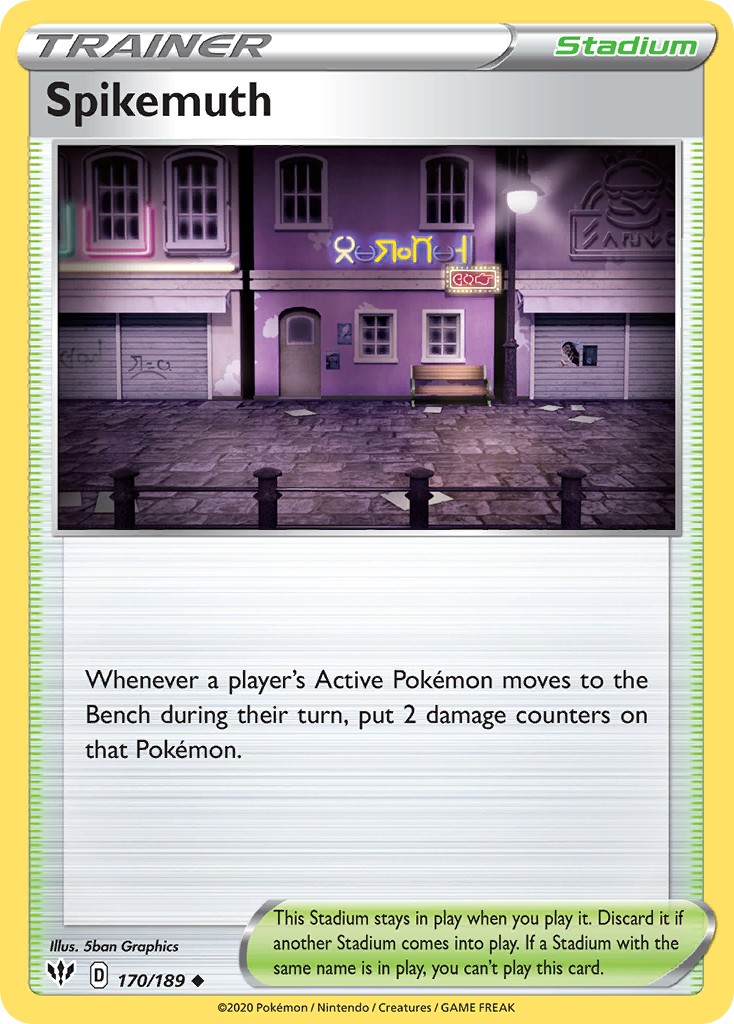 Spikemuth (170/189) [Sword & Shield: Darkness Ablaze] | Odin's Place