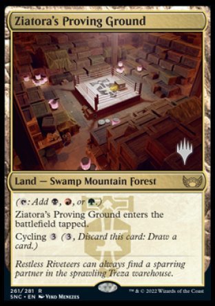 Ziatora's Proving Ground (Promo Pack) [Streets of New Capenna Promos] | Odin's Place