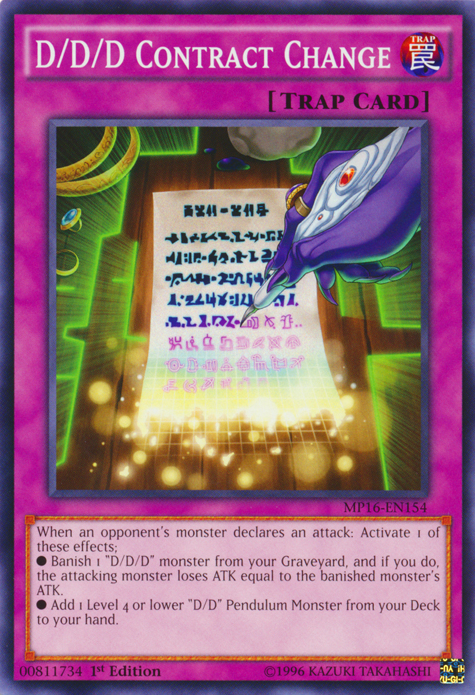 D/D/D Contract Change [MP16-EN154] Common | Odin's Place