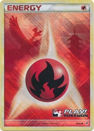 Fire Energy (89/95) (Play Pokemon Promo) [HeartGold & SoulSilver: Call of Legends] | Odin's Place