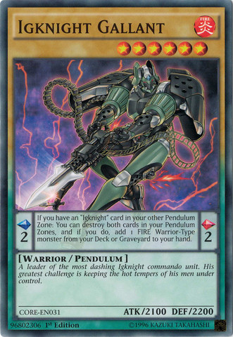 Igknight Gallant [CORE-EN031] Common | Odin's Place