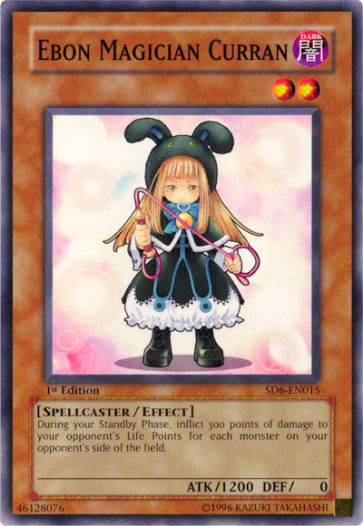 Ebon Magician Curran [SD6-EN015] Common | Odin's Place