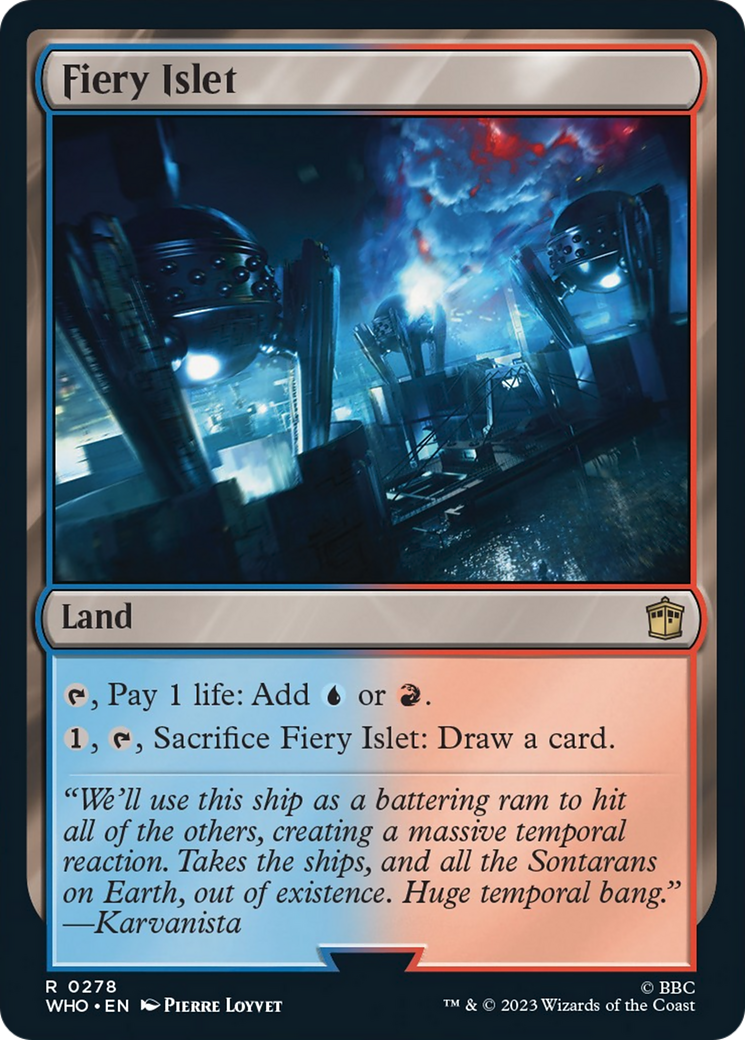 Fiery Islet [Doctor Who] | Odin's Place