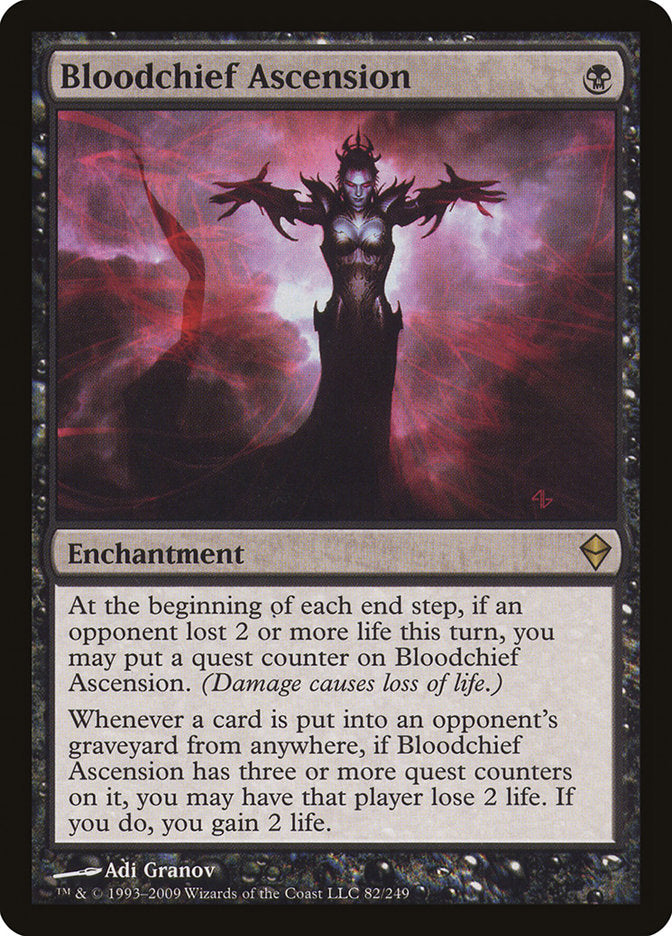 Bloodchief Ascension (82) [Zendikar] | Odin's Place