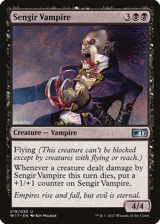 Sengir Vampire (19) [Welcome Deck 2017] | Odin's Place