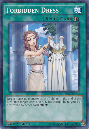 Forbidden Dress [BP03-EN180] Shatterfoil Rare | Odin's Place