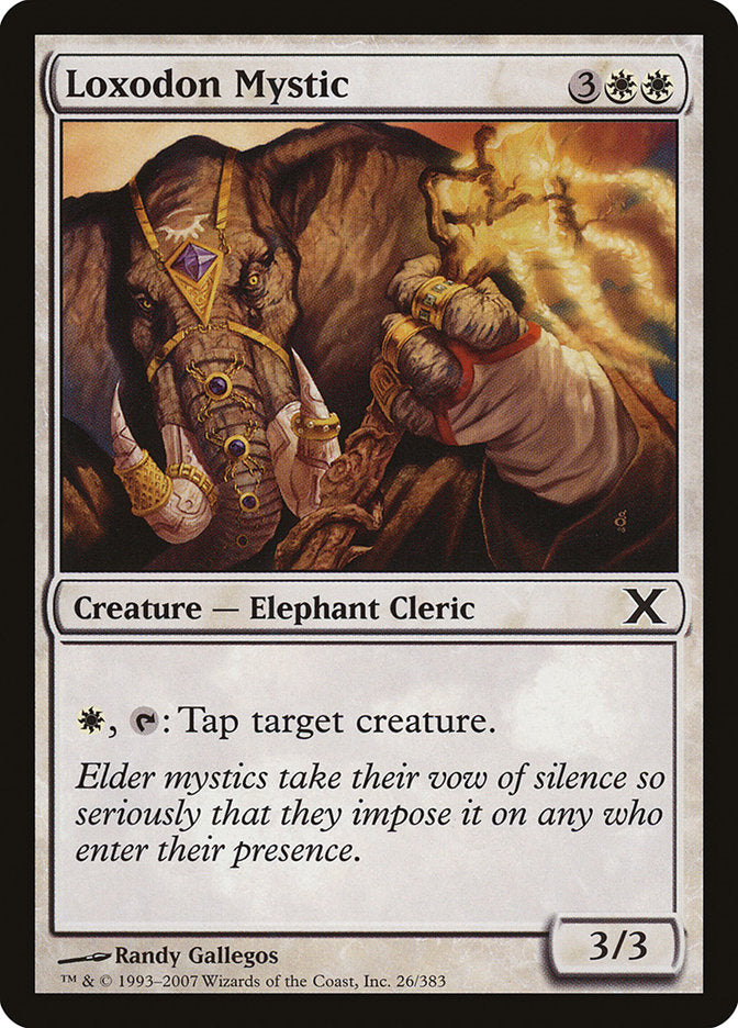 Loxodon Mystic (26) [Tenth Edition] | Odin's Place