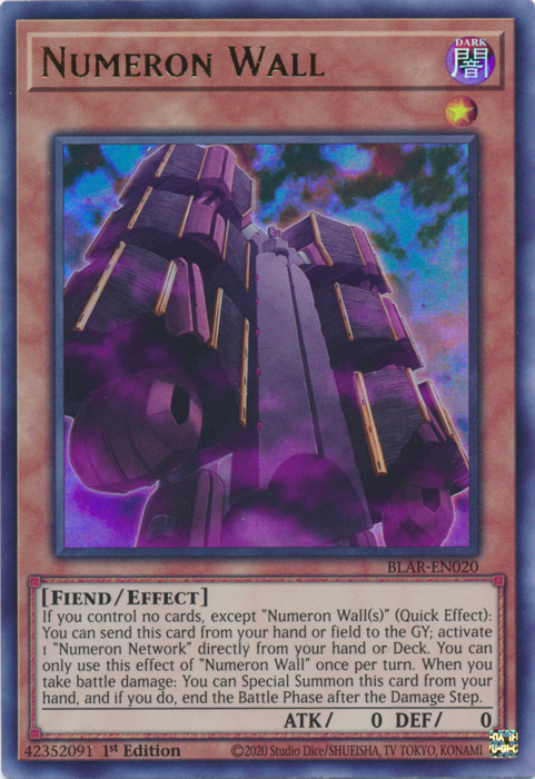 Numeron Wall [BLAR-EN020] Ultra Rare | Odin's Place