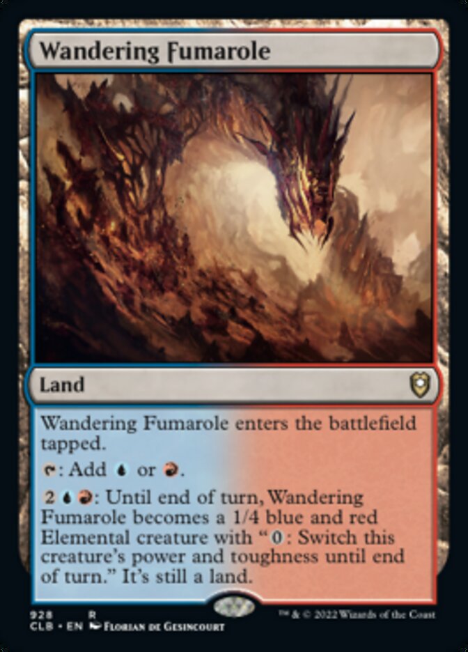 Wandering Fumarole [Commander Legends: Battle for Baldur's Gate] | Odin's Place