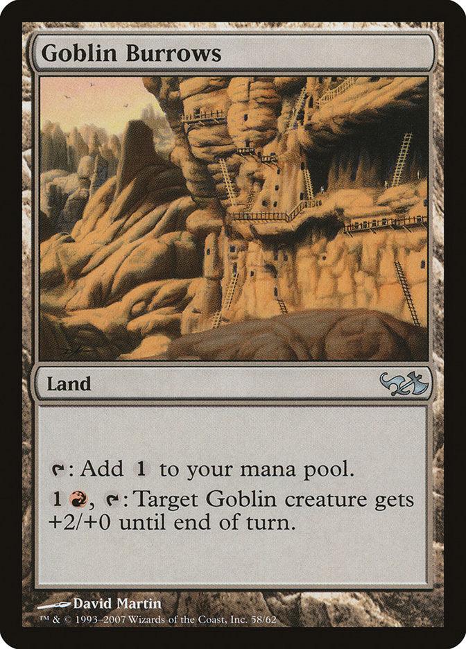 Goblin Burrows (58) [Duel Decks: Elves vs. Goblins] | Odin's Place