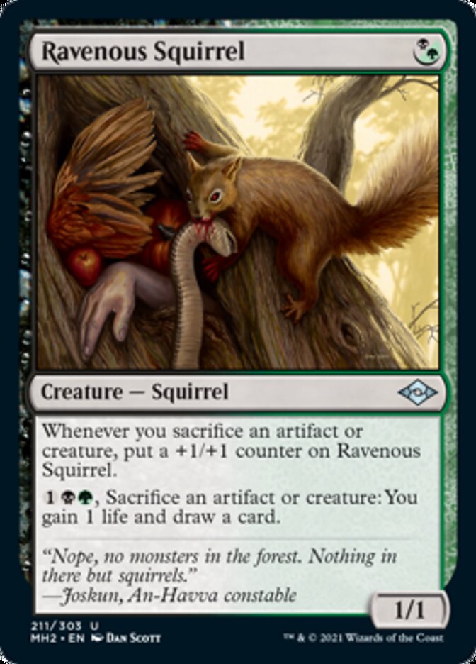 Ravenous Squirrel [Modern Horizons 2] | Odin's Place