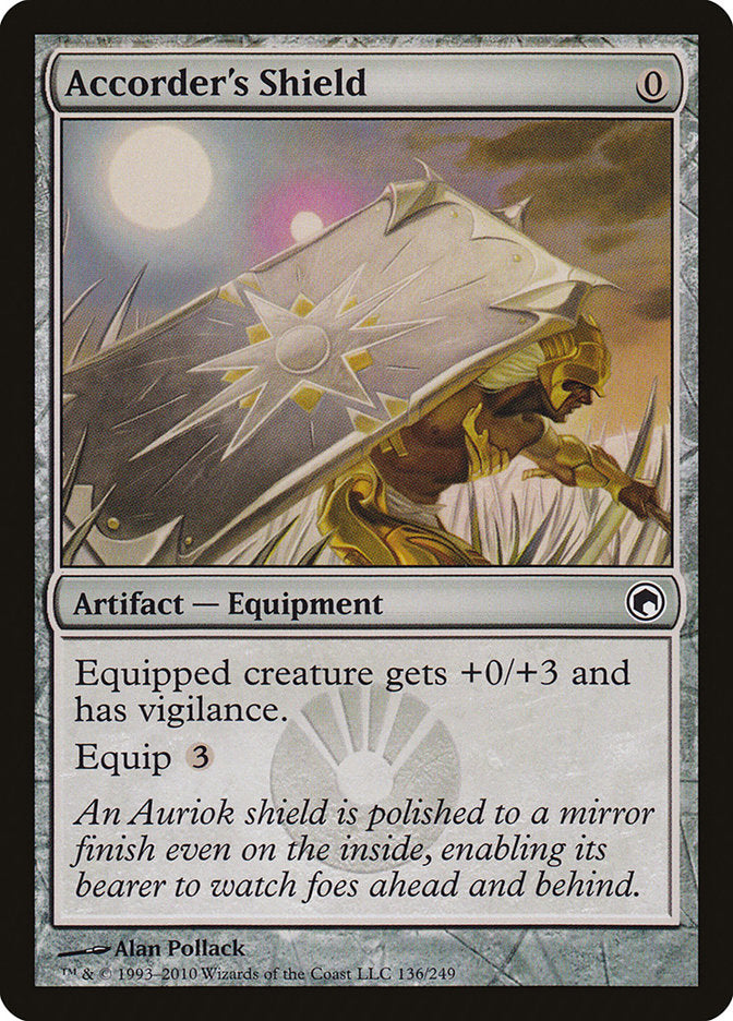 Accorder's Shield (136) [Scars of Mirrodin] | Odin's Place