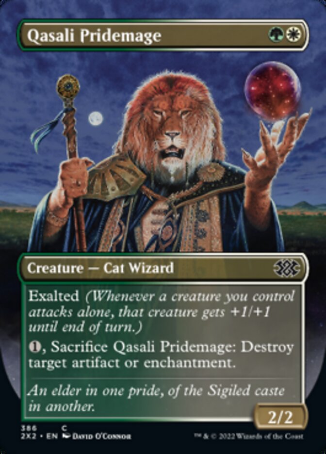 Qasali Pridemage (Borderless Alternate Art) [Double Masters 2022] | Odin's Place