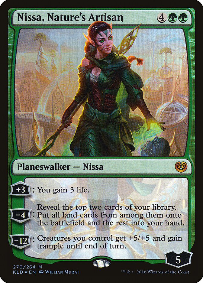 Nissa, Nature's Artisan (270) [Kaladesh] | Odin's Place