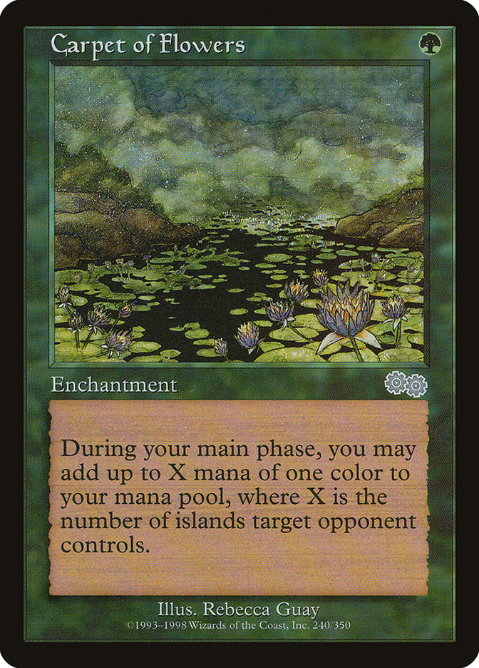 Carpet of Flowers (240) [Urza's Saga] | Odin's Place