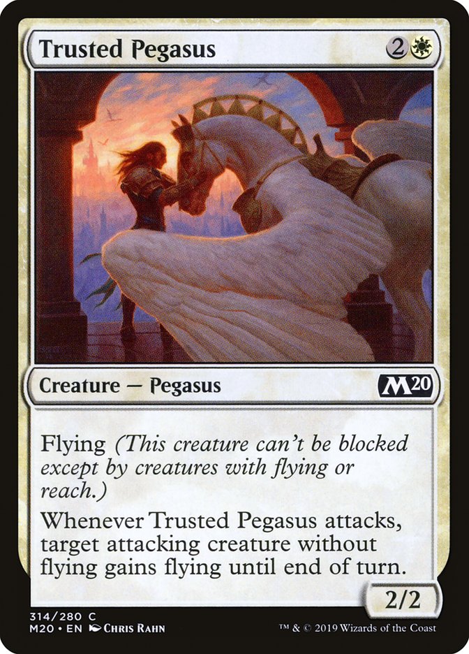 Trusted Pegasus [Core Set 2020] | Odin's Place