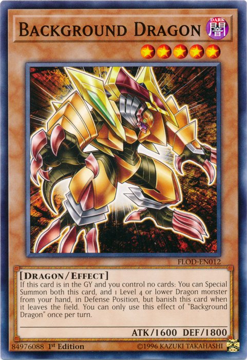 Background Dragon [FLOD-EN012] Common | Odin's Place