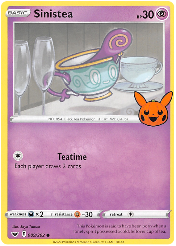Sinistea (089/202) [Trick or Trade 2023] | Odin's Place