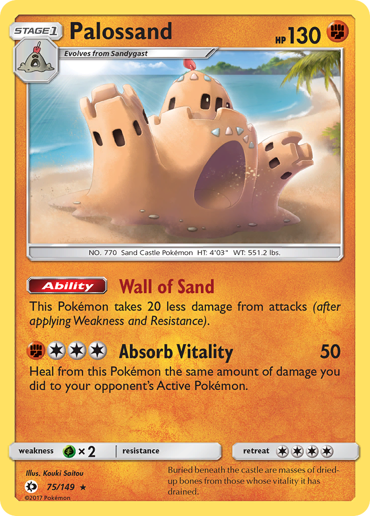 Palossand (75/149) [Sun & Moon: Base Set] | Odin's Place