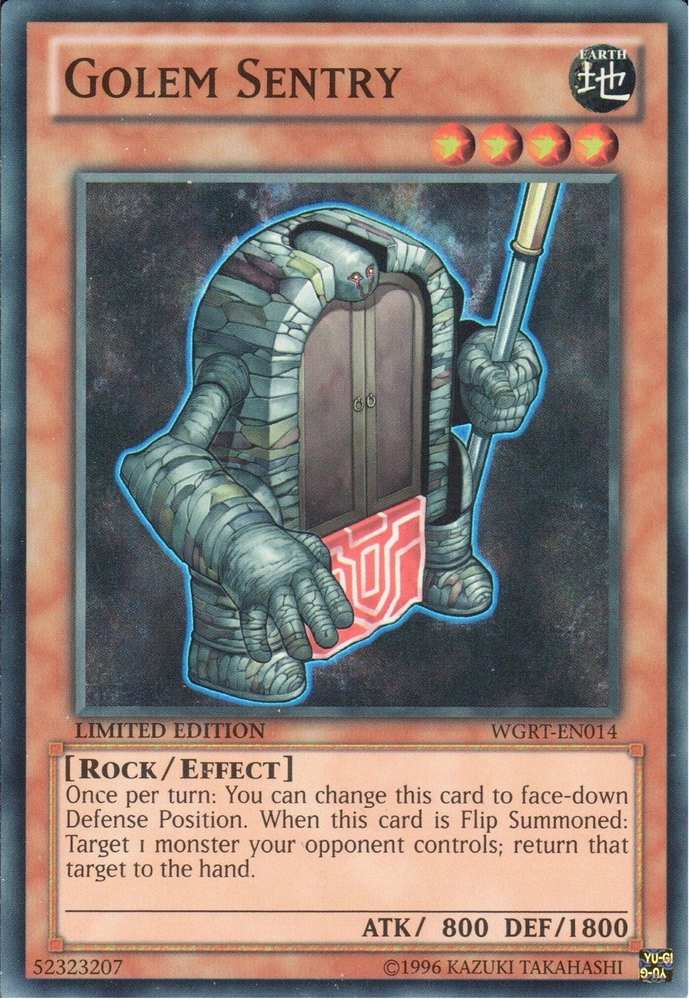 Golem Sentry [WGRT-EN014] Super Rare | Odin's Place