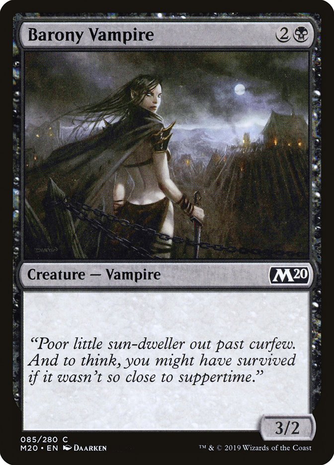 Barony Vampire [Core Set 2020] | Odin's Place