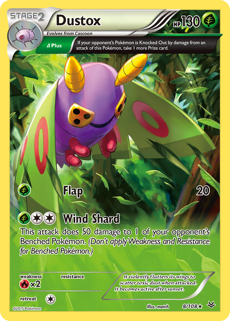 Dustox (8/108) [XY: Roaring Skies] | Odin's Place