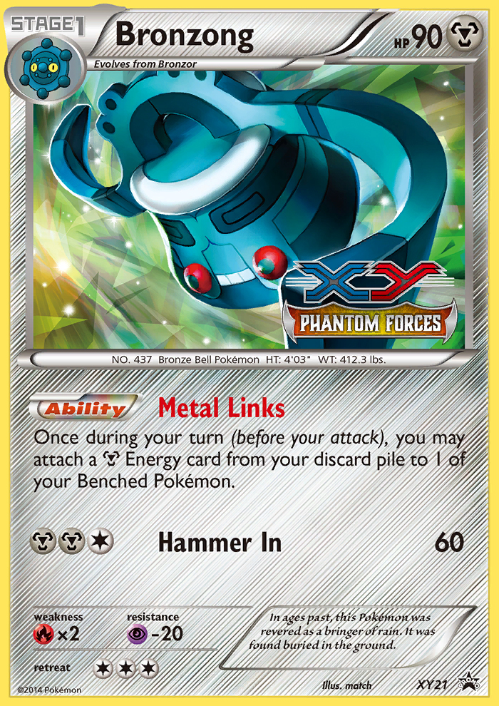Bronzong (XY21) [XY: Black Star Promos] | Odin's Place